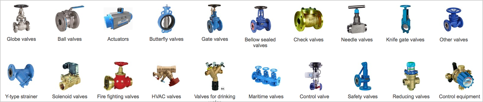 valves